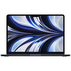 MacBook Air 13インチ Apple M2チップ搭載モデル [2022年モデル /SSD 256GB /メモリ 8GB /8コアCPUと8コアGPU ] ミッドナイト MLY33J/A  ミッドナイト MLY33J/A